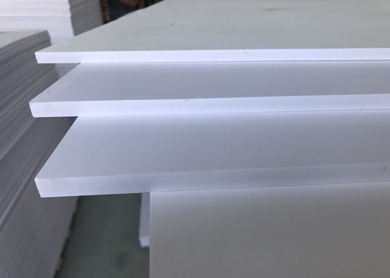 White 5mm Close Cell PVC Free Foam Board Lightweight For Exhibits Display